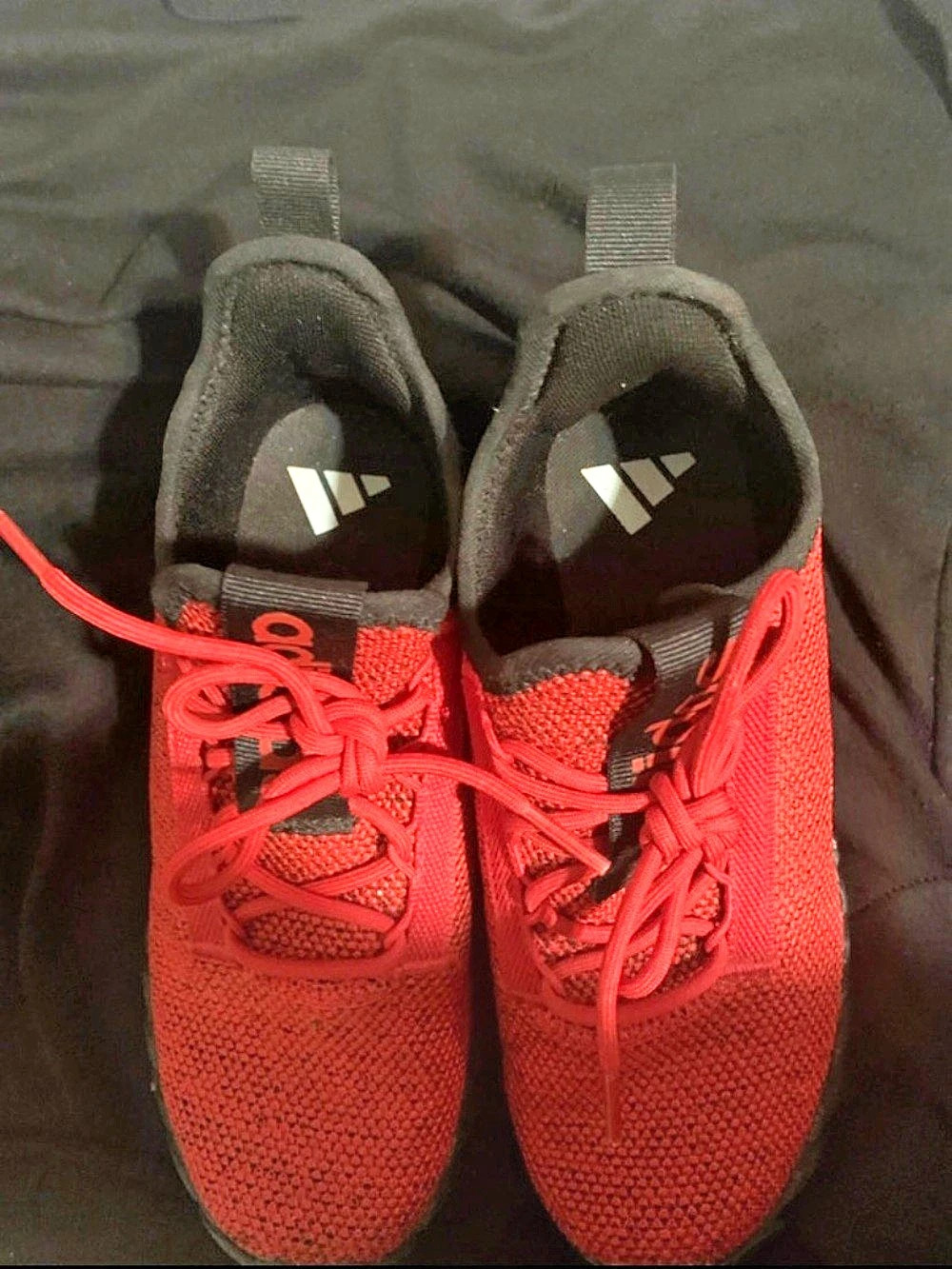 Adidas Tubular Shadow Red & Black Athletic Shoes Like New